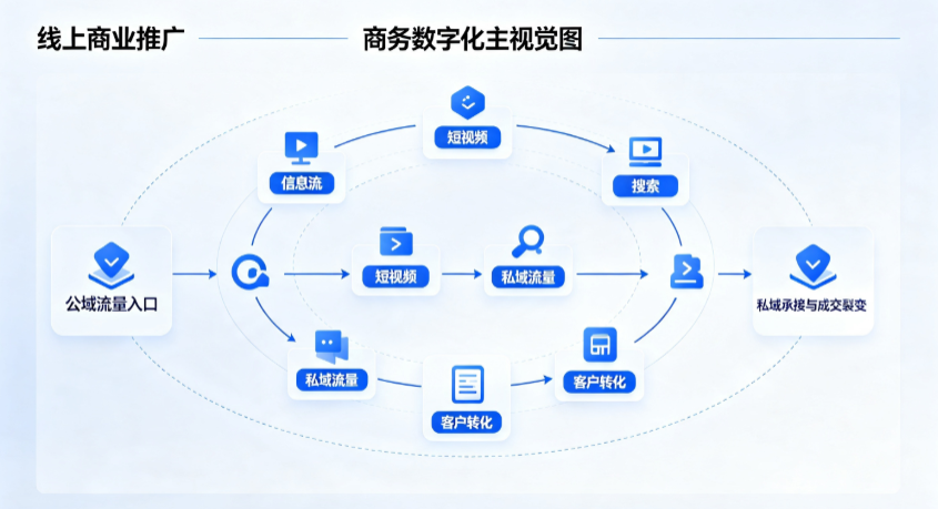 承德线上商业推广怎么做？全域流量闭环搭建与低成本转化实战指南